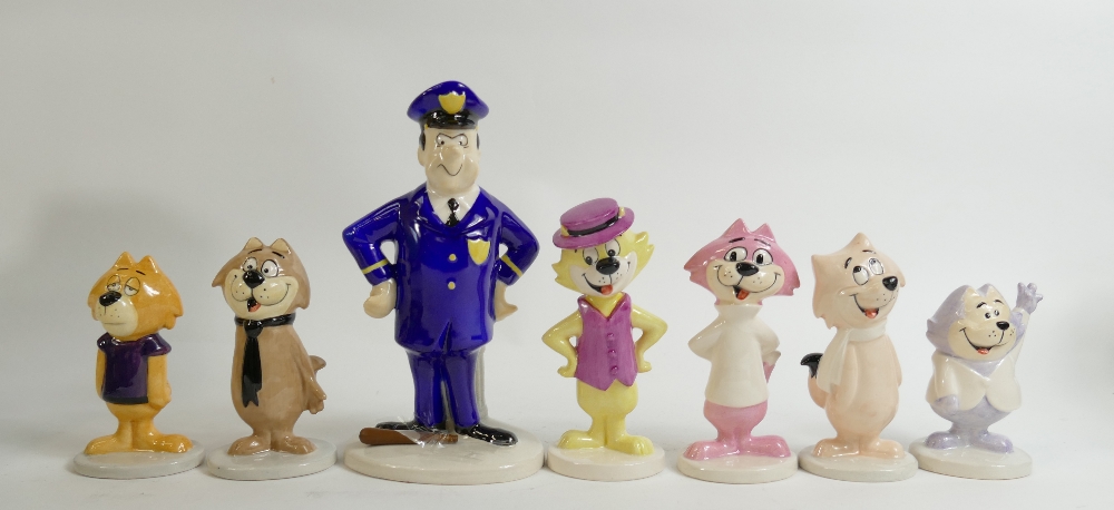 Beswick figures from Top Cat Collection: Beswick Top Cat Figures to include Officer Dibble with