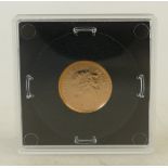 Gold HALF Sovereign Coin 2013:
