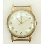 9ct gold gentlemans 1940s Tudor Wristwatch: 9ct gold Tudor wristwatch.