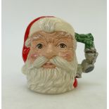 Royal Doulton small Character Jug Santa Claus: D6964, limited edition with bells handle.