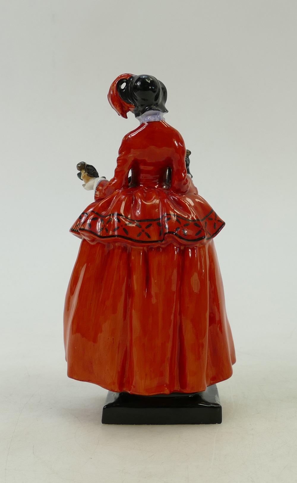 Royal Doulton figure The Sketch Girl: A Victorian street seller with tray of dolls and toys, - Image 3 of 3