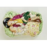 Beswick Staffordshire flat back wall plaque: Model 710