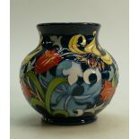 Moorcroft Dearle Vase: Limited edition 18/40 and signed by designer Emma Bossons.