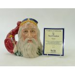 Royal Doulton large Character Jug Merlin: D7117 Royal Doulton large jug Merlin,