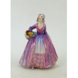 Royal Doulton figure Janet HN1538: Royal Doulton figure Janet HN1538, impressed date for 1942.