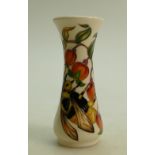 Moorcroft Bilberry Bee Vase: Limited edition 29/30 and designed by Rachel Bishop.