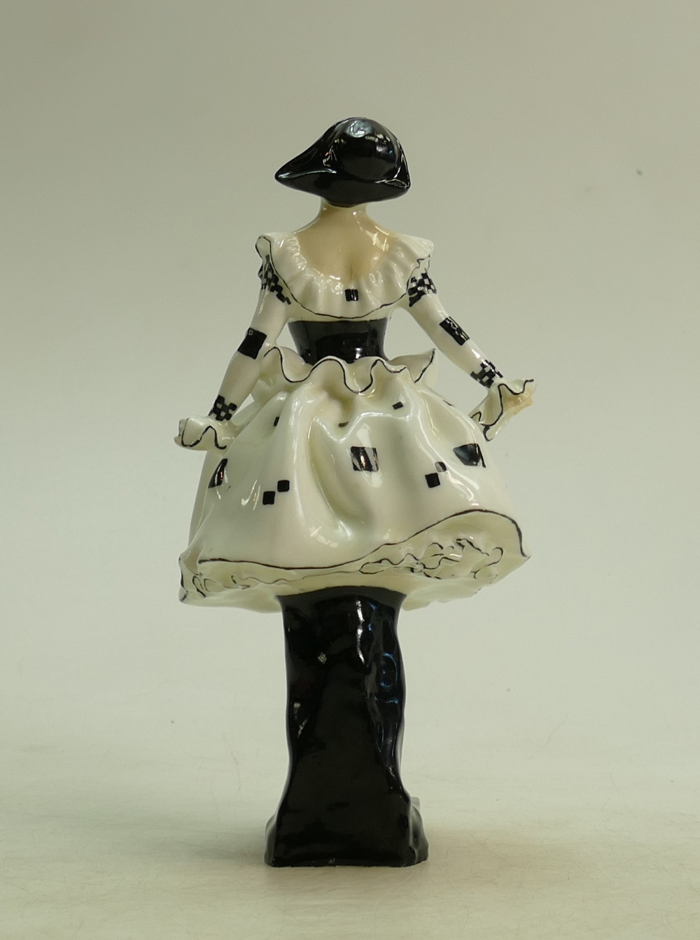 Royal Doulton figure Harlequinade HN711: Early figure dated 1928. - Image 3 of 4