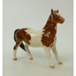 Beswick Girls Skewbald Pony: Beswick pony in Skewbald colours model 1483.
