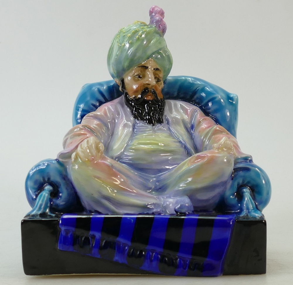 Royal Doulton figure Abdullah HN1410: First version, dated 1930.