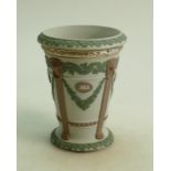 19th century Wedgwood 3 colour Jasperware Vase: Wedgwood lilac,