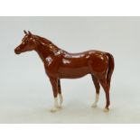 Beswick Chestnut Arab Bahram horse: Model 1771