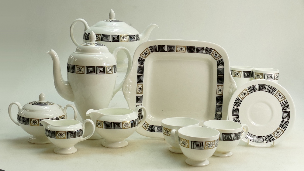 A very large collection of Wedgwood Asia pattern Tea, Coffee and Dinnerware to include: Tea set,