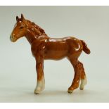 Beswick Chestnut Shire Foal 1053: