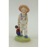 Royal Doulton figure Golliwog HN1979: With Bunnykins decoration to dungarees.