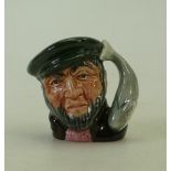 Royal Doulton Capt Ahab prototype colourway Character Jug: Royal Doulton colourway prototype