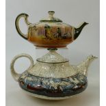 Royal Doulton Seriesware Tea pots: Seriesware teapot by Royal Doulton decorated in the Gleaners