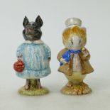 Beswick Beatrix Potter figures Pig Wig and Amiable Guinea Pig,