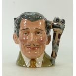 Royal Doulton rare large Character Jug Clark Gable: Royal Doulton rare large character jug Clark