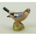 Royal Doulton rare miniature bird Jay K35: Height 6.5cm.