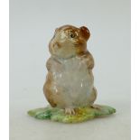 Beswick Beatrix Potter rare figure: Beswick figure Timmy Willie from Johnny-Town-Mouse with gold