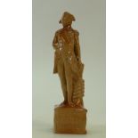 Royal Doulton Lambeth figure of Lord Nelson: Royal Doulton Lambeth Stoneware figure of Lord Nelson,