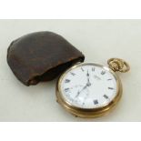 Vertex Pocket Watch: Vertex vintage gold plated pocket watch,