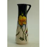 Moorcroft California Poppy Jug: Number 46 of a numbered edition and signed by designer Nicola
