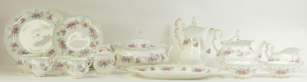 Royal Albert Colleen dinner, coffee & tea set: Royal Albert tea,