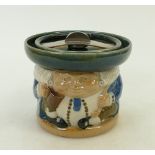 Royal Doulton Lambeth Simeon Tobacco jar: Royal Doulton Lambeth Stoneware Toby jug tobacco jar