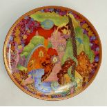 A modern Wedgwood Fairyland Lustre Torches plate: 20cm in diameter plate.