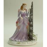 Royal Worcester Figurine 'Secret Garden': Limited edition 355 of 1000.