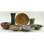 Mid Century Art Pottery items marked Michael Paffard: local publicist & lecturer at Keele