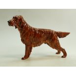 Royal Doulton model of a large Champion Irish Setter: Height 19.