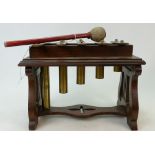 Early 20th Century Oak Framed Xylophone: