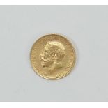 Full gold Sovereign Coin 1913: