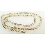 9ct gold Neck Chain, 50cm, 8.