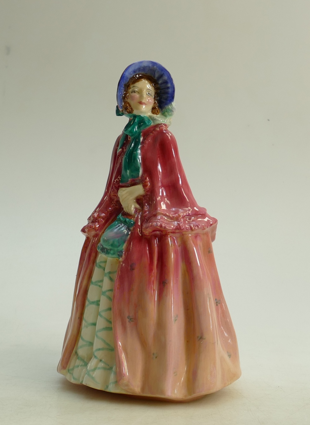 Royal Doulton figure Millicent HN1714: Early model dated 1935.