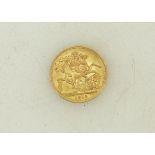 George V 1912 full Sovereign gold Coin: