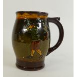 Royal Doulton Kingsware Golfing jug: Royal Doulton Kingsware jug decorated with Crombie golfers,