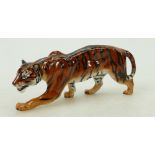 Royal Doulton rare miniature model of a stalking Tiger HN1084: Height 6cm.