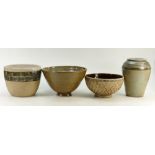 Mid Century Art Pottery items marked Michael Paffard: Local publicist & lecturer at Keele