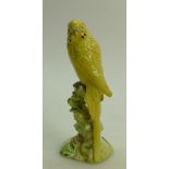 Beswick Yellow Budgie facing left: Model 1216