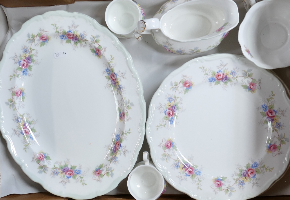 Royal Albert Colleen dinner, coffee & tea set: Royal Albert tea, - Image 5 of 6