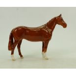 Beswick Chestnut Huntsmans horse: Beswick Chestnut Huntsmans Horse 1484.