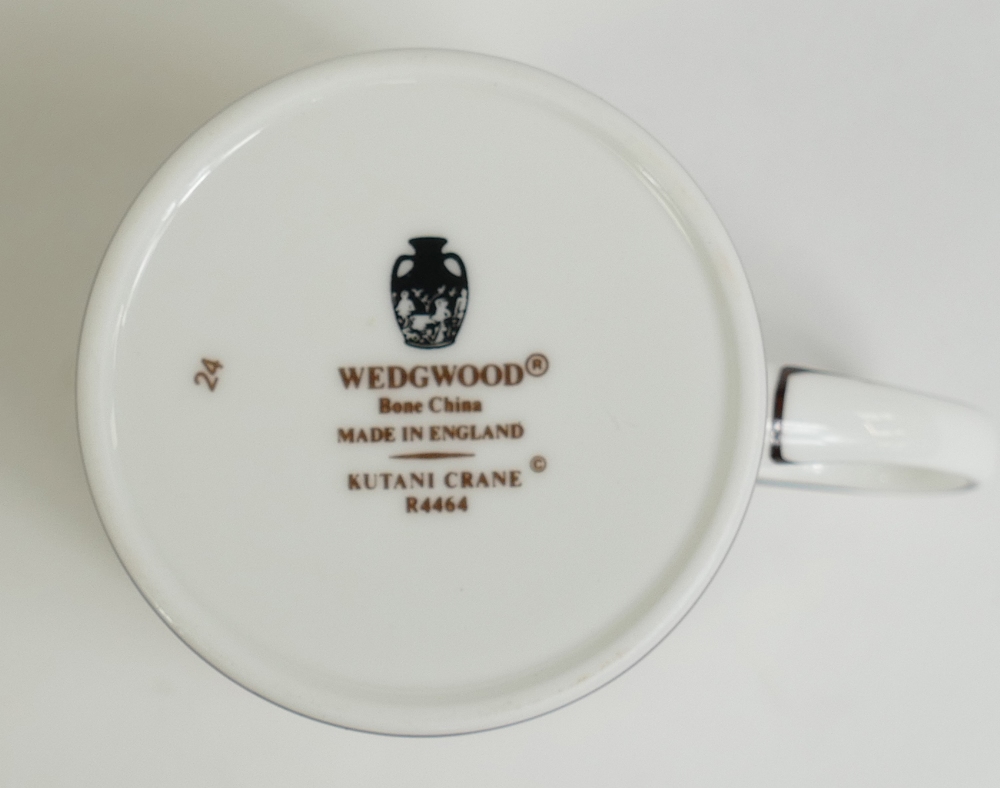 A large Wedgwood Dinner Service to include: Tea set, coffee cans and saucers, 25cm fruit bowl, - Image 2 of 6