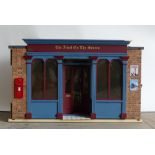 Dolls House Public House: Illuminated, and with quality internal decoration & accessories.