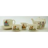 Beswick collection of Nursery Ware: Beswick Nursery ware including Walt Disney child's' tea pot,