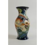 Moorcroft Quiet Waters Vase: Dated 2002. Height 20cm, 1st in quality.