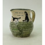 Royal Doulton Souter cats Seriesware Jug: Royal Doulton Souter cats series ware jug D2857,