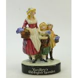 Royal Doulton early advertising figure for Yardleys: Royal Doulton 1930s advertising figure group